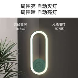image-2021 New Product Ultrasonic Mosquito Repellent Insect Repellent Mouse Repellent Physical Home Amazon Cross-border Ultrasonic Night Light