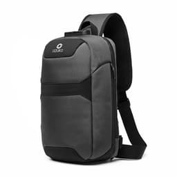 image-ozuko new usb chest bag men's anti-theft chest bag waterproof oxford cloth men's bag shoulder messenger bag men