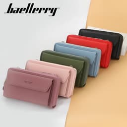 image-Ms. baellerry messenger bag Korean summer fashion shoulder bag wild large-capacity double zipper mobile phone bag