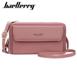 image-Ms. baellerry messenger bag Korean summer fashion shoulder bag wild large-capacity double zipper mobile phone bag