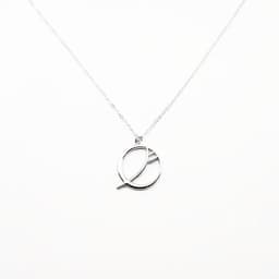 image-s925 Silver Deluna Hotel iu Li Zhien same necklace 2019 new super fairy moon branch clavicle chain