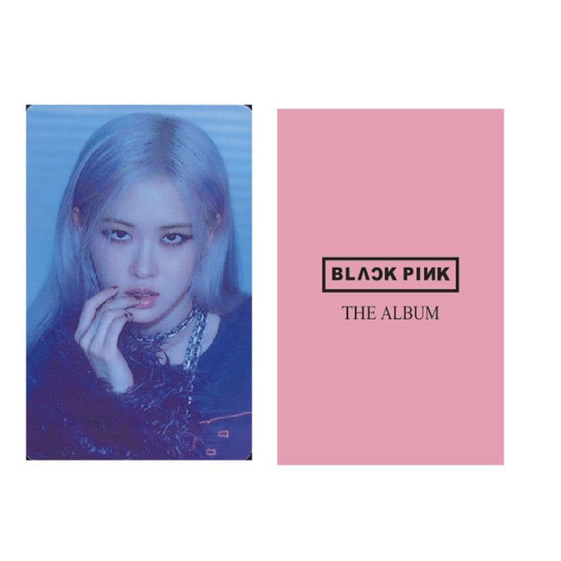image-blackpink powder ink album small card AppleMusic preorder special code card official same paragraph