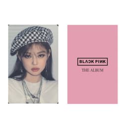 image-blackpink powder ink album small card AppleMusic preorder special code card official same paragraph