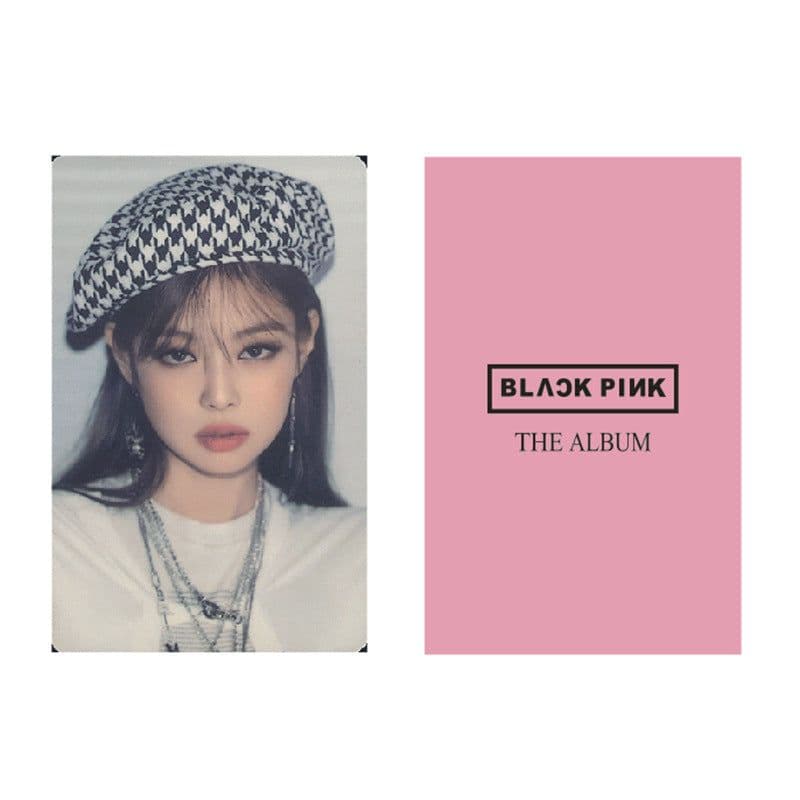 image-blackpink powder ink album small card AppleMusic preorder special code card official same paragraph