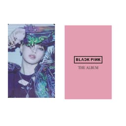 image-blackpink powder ink album small card AppleMusic preorder special code card official same paragraph
