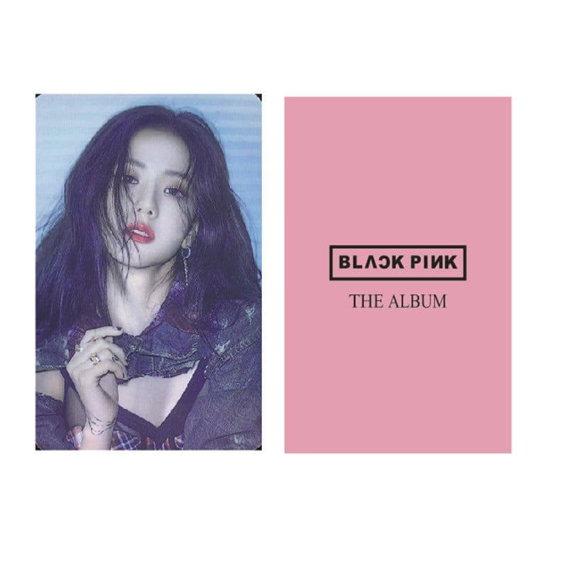 image-blackpink powder ink album small card AppleMusic preorder special code card official same paragraph
