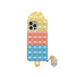 image-Suitable for iphone12pro max mobile phone shell XR Rainbow Silicone Apple 11 Popsicle Rodent Pioneer Protective Cover 7