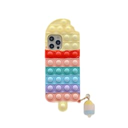 image-Suitable for iphone12pro max mobile phone shell XR Rainbow Silicone Apple 11 Popsicle Rodent Pioneer Protective Cover 7
