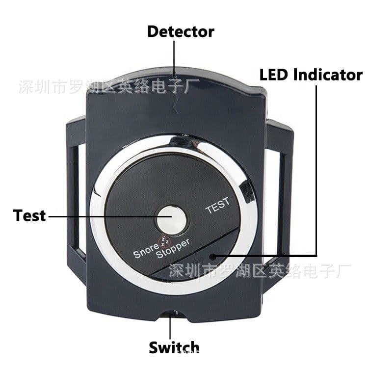 image-Factory direct supply infrared smart snore stopper wrist type snore stopper foreign trade packaging