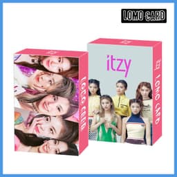 image-Treasure 30 boxed BTS LOMO cards NCT ENHYPEN IU TXT EXO greeting cards