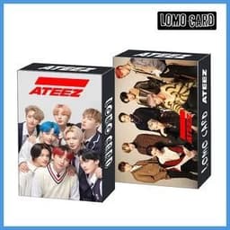 image-Treasure 30 boxed BTS LOMO cards NCT ENHYPEN IU TXT EXO greeting cards