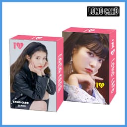 image-Treasure 30 boxed BTS LOMO cards NCT ENHYPEN IU TXT EXO greeting cards