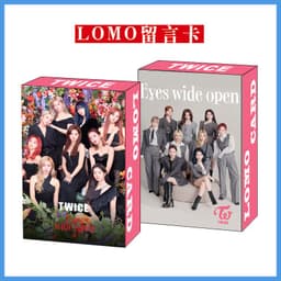 image-Treasure 30 boxed BTS LOMO cards NCT ENHYPEN IU TXT EXO greeting cards