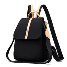 image-Backpack women's fashion all-match 2020 new Korean version of the trend bag large-capacity Oxford cloth backpack one drop delivery
