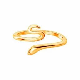 image-Smart snake ring open ring female Japanese and Korean temperament simple fashion ring Korean personality snake ring female
