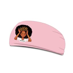 image-New European and American sports headband black girl print wide-brim yoga headband breathable soft ladies headband headband