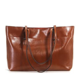 image-Factory direct sales 2020 new leather handbags fashion oil wax cowhide big bag portable single shoulder bag one drop shipping