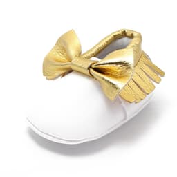 image-Same style for Xiaoqi! Bowknot PU texture handmade soft bottom tassel toddler shoes baby shoes original single spring and autumn