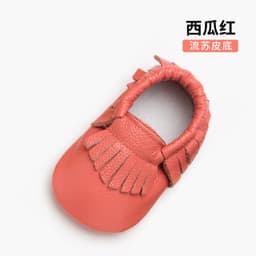 image-Special sale leather toddler shoes baby shoes soft baby shoes leather tassels one generation