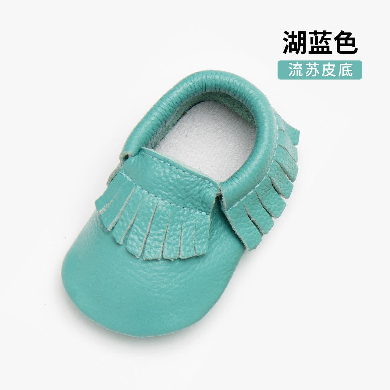 image-Special sale leather toddler shoes baby shoes soft baby shoes leather tassels one generation