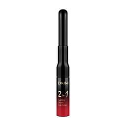 image-DNM non-stick cup easy to color color matte matte double-headed lip gloss lip liner 2-in-1 lip glaze