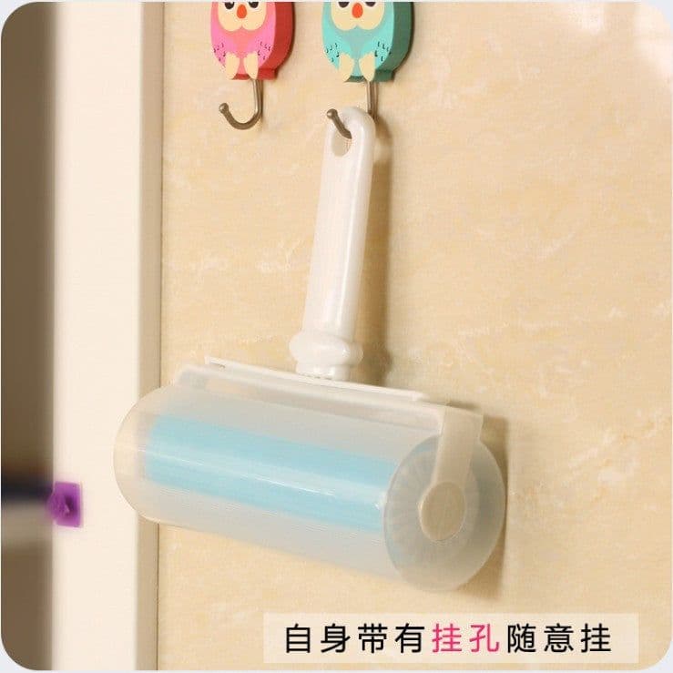 image-Free shipping washable sticky hair remover clothes hair remover sticky roller roller brush sticky roller sticky duster can be used repeatedly