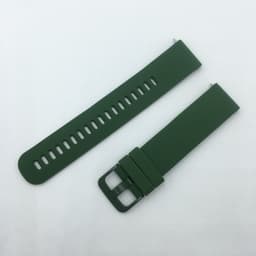 image-Garmin vivoactive4/3 Silicone Strap - Black Checkered 18mm