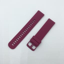 image-Garmin vivoactive4/3 Silicone Strap - Black Checkered 18mm