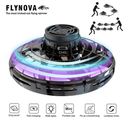 image-Free route flying gyro creative decompression ufo aircraft FlyNova swivel sensor cross-border special supply