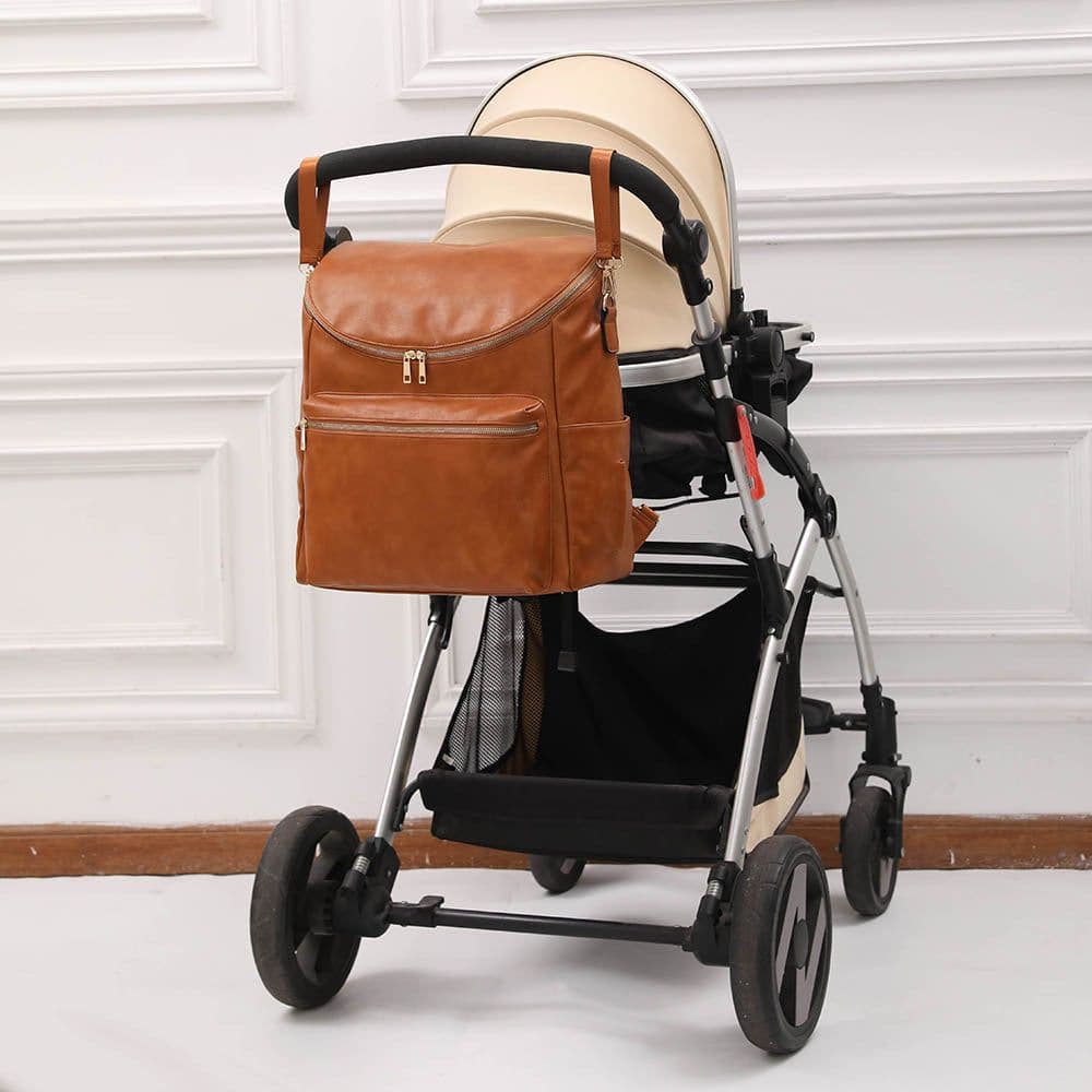 image-2020 new PU baby bag ready to be produced, the hot selling mom bag in Europe and America can be directly supplied and customized by the factory
