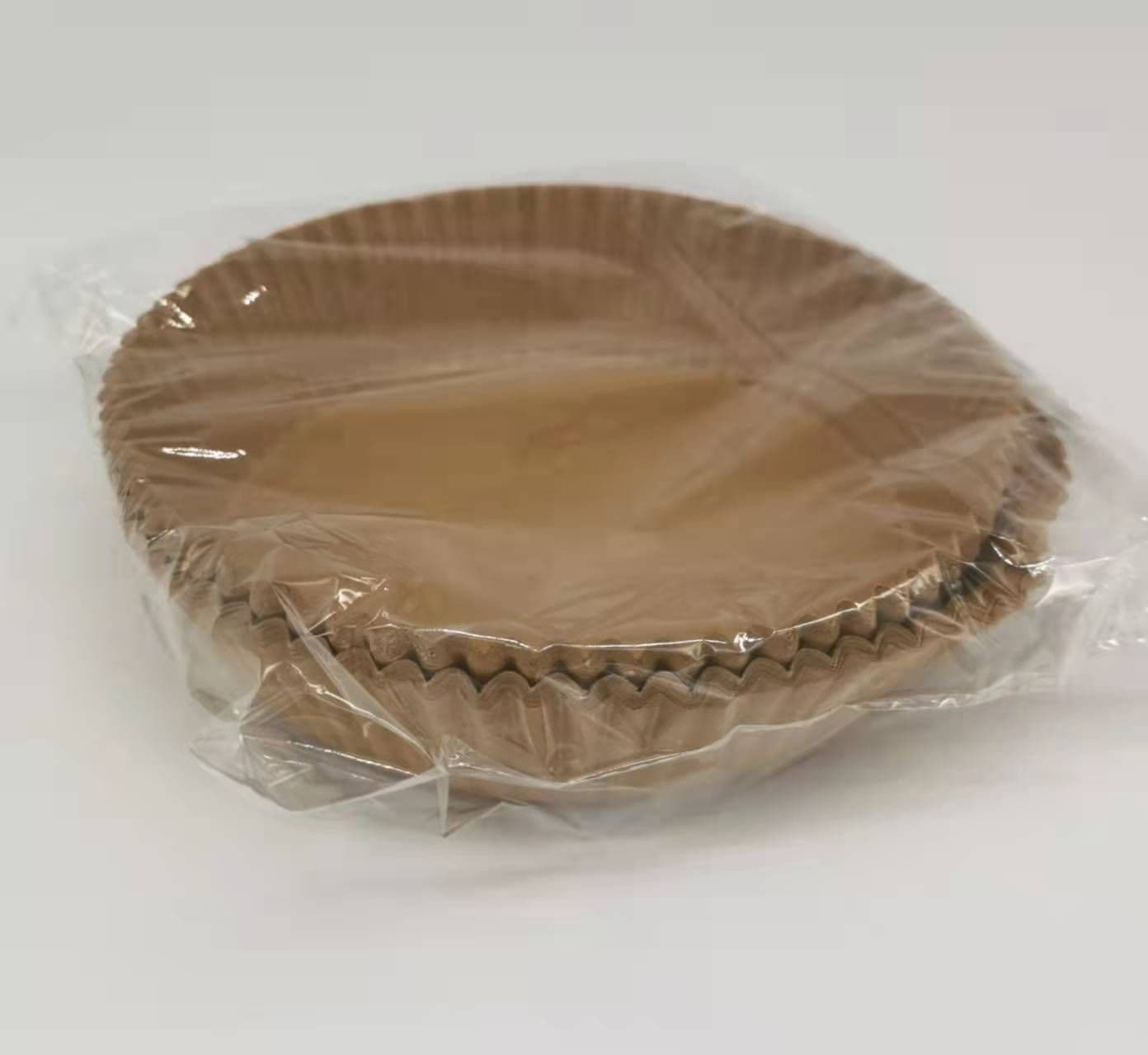 image-Special paper for air fryer, round greased paper holder, French fries, barbecue baking tin foil, non-stick greaseproof paper pad, silicone oil paper tray