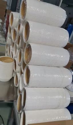 image-Special paper for air fryer, round greased paper holder, French fries, barbecue baking tin foil, non-stick greaseproof paper pad, silicone oil paper tray