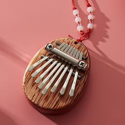 image-Tuomi 8-tone love thumb piano kalimba plate mini Kalimba thumb piano KALIMBA finger piano
