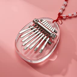 image-Tuomi 8-tone love thumb piano kalimba plate mini Kalimba thumb piano KALIMBA finger piano