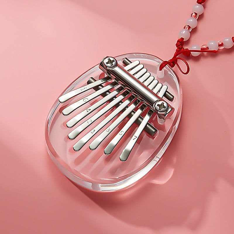 image-Tuomi 8-tone love thumb piano kalimba plate mini Kalimba thumb piano KALIMBA finger piano