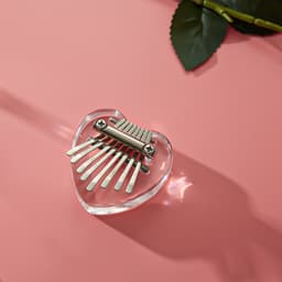image-Tuomi 8-tone love thumb piano kalimba plate mini Kalimba thumb piano KALIMBA finger piano
