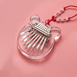 image-Tuomi 8-tone love thumb piano kalimba plate mini Kalimba thumb piano KALIMBA finger piano