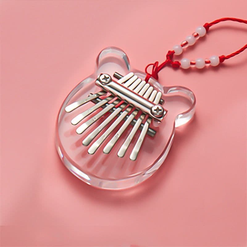 image-Tuomi 8-tone love thumb piano kalimba plate mini Kalimba thumb piano KALIMBA finger piano