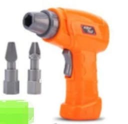 image-Cross-border children's electric drill assembling building blocks screwing toolbox nut combination disassembly puzzle toy spot