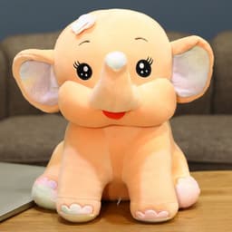 image-New big-eared Dumbo doll plush toy, large sitting posture like ragdoll doll, girl sleeping pillow