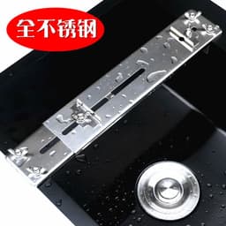 image-Sink sharpener retractable adjustable whetstone bracket 304 stainless steel Dazu Longshui factory wholesale price