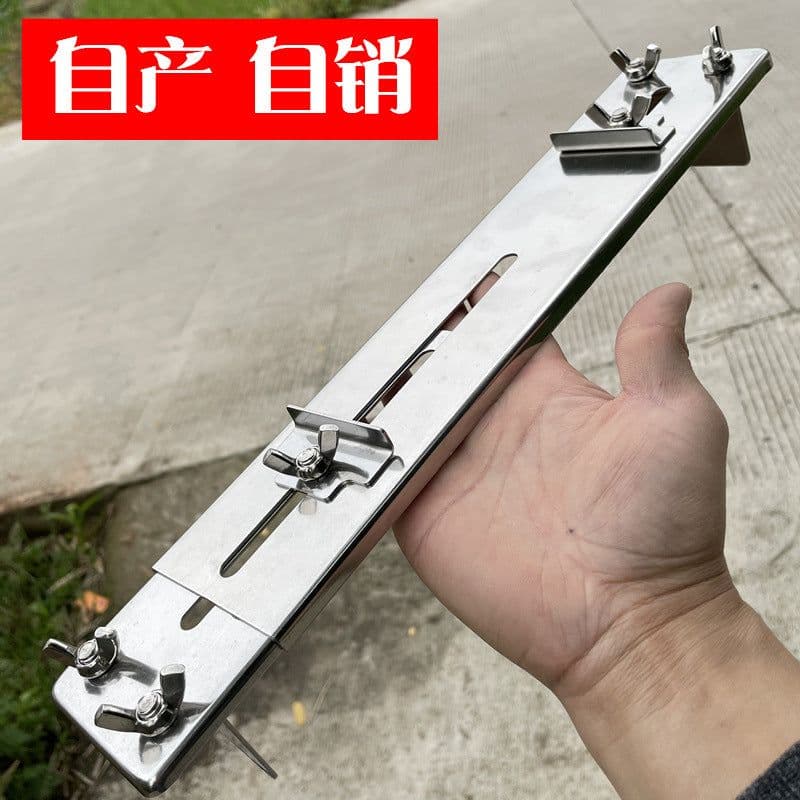 image-Sink sharpener retractable adjustable whetstone bracket 304 stainless steel Dazu Longshui factory wholesale price