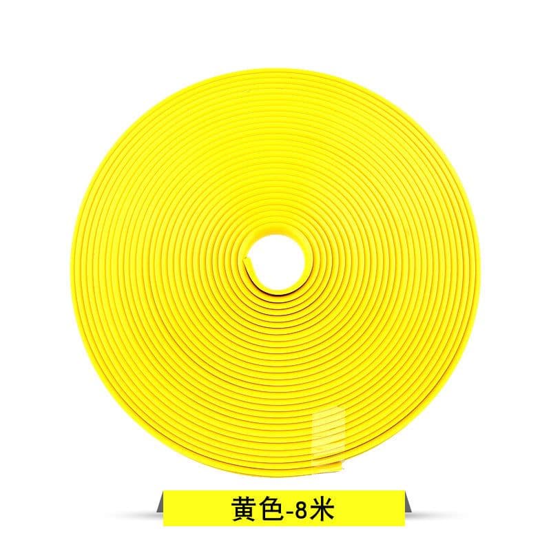 image-Car wheel decoration strip, tire protection ring, anti-collision soft rubber strip, wheel hub anti-scratch strip decoration line stickers, modification supplies