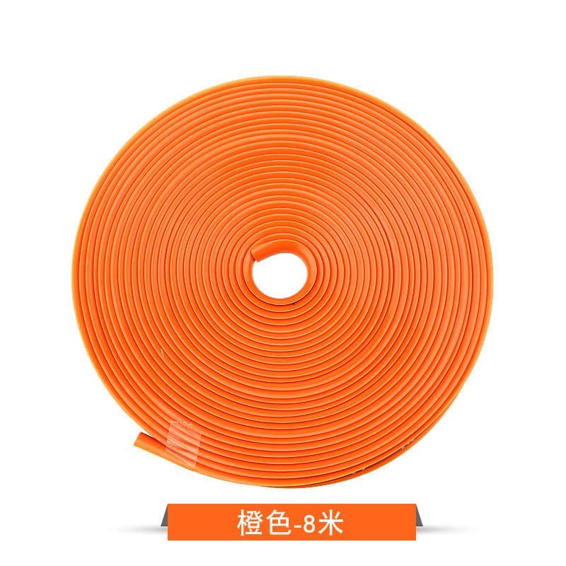 image-Car wheel decoration strip, tire protection ring, anti-collision soft rubber strip, wheel hub anti-scratch strip decoration line stickers, modification supplies