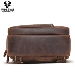 image-leather retro multifunctional casual shoulder bag men's cross-body bag shoulder bag men's chest bag