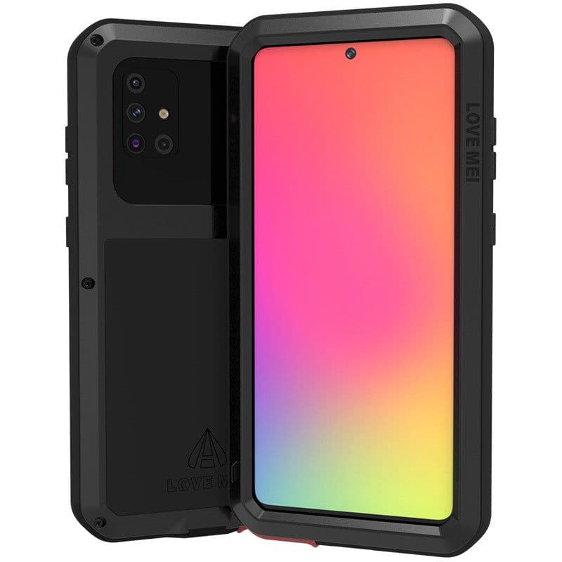 image-LOVE MEI Samsung A51/A71 Phone Case - Metal Silicone