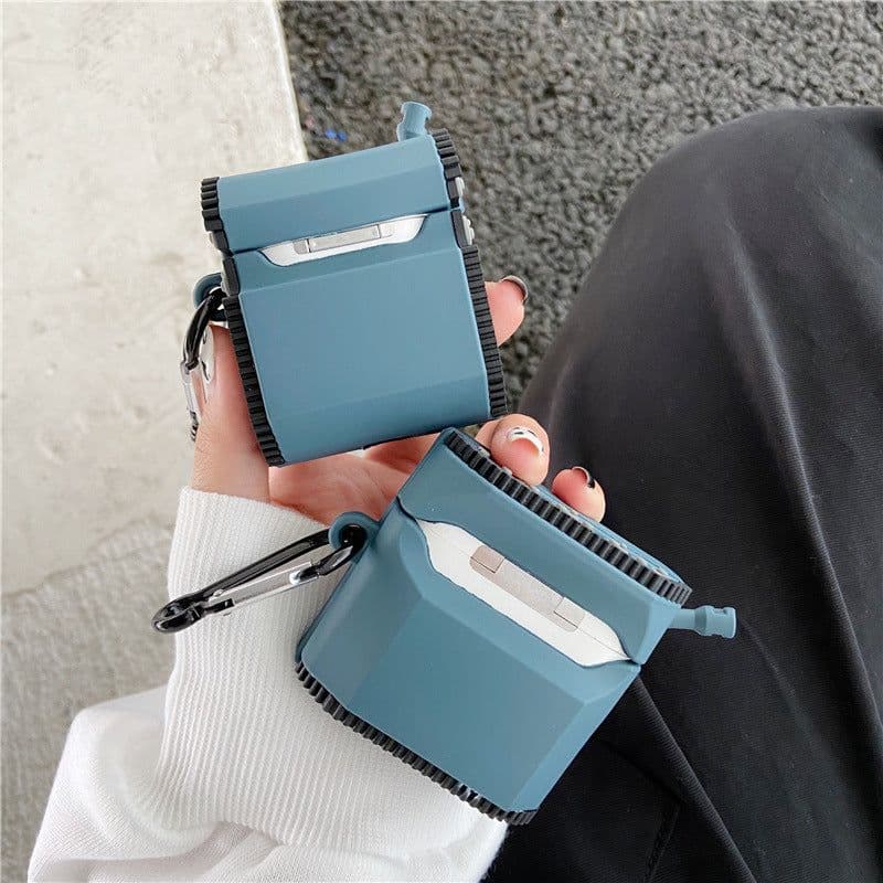 image-Bluetooth Wireless Earphone Case Personality Creative