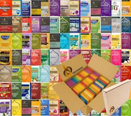 image-Refill Pack Enveloped Tea Bags Selections Black Fruit Herbs Green Decaf Healthy