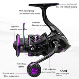 image-All-metal Fishing Reel Spinning Wheel
