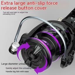 image-All-metal Fishing Reel Spinning Wheel
